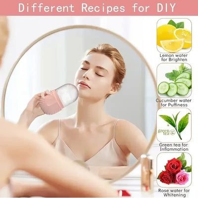 Ice globe face roller