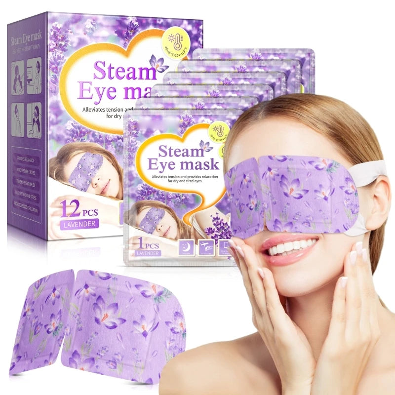 Lavender Scented Self-Heating Eye Masks