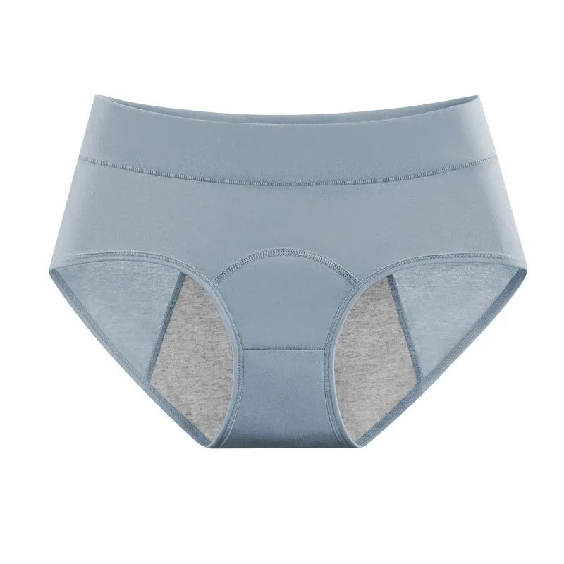 High Waist Leak-Proof Period Underwear – Cotton Menstrual Panties