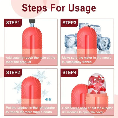 Ice Globe Face Roller – Skin Tightening & Puffiness Relief Tool