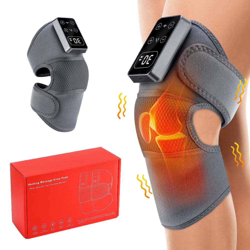Knee Thermal Massager with Heat & Vibration