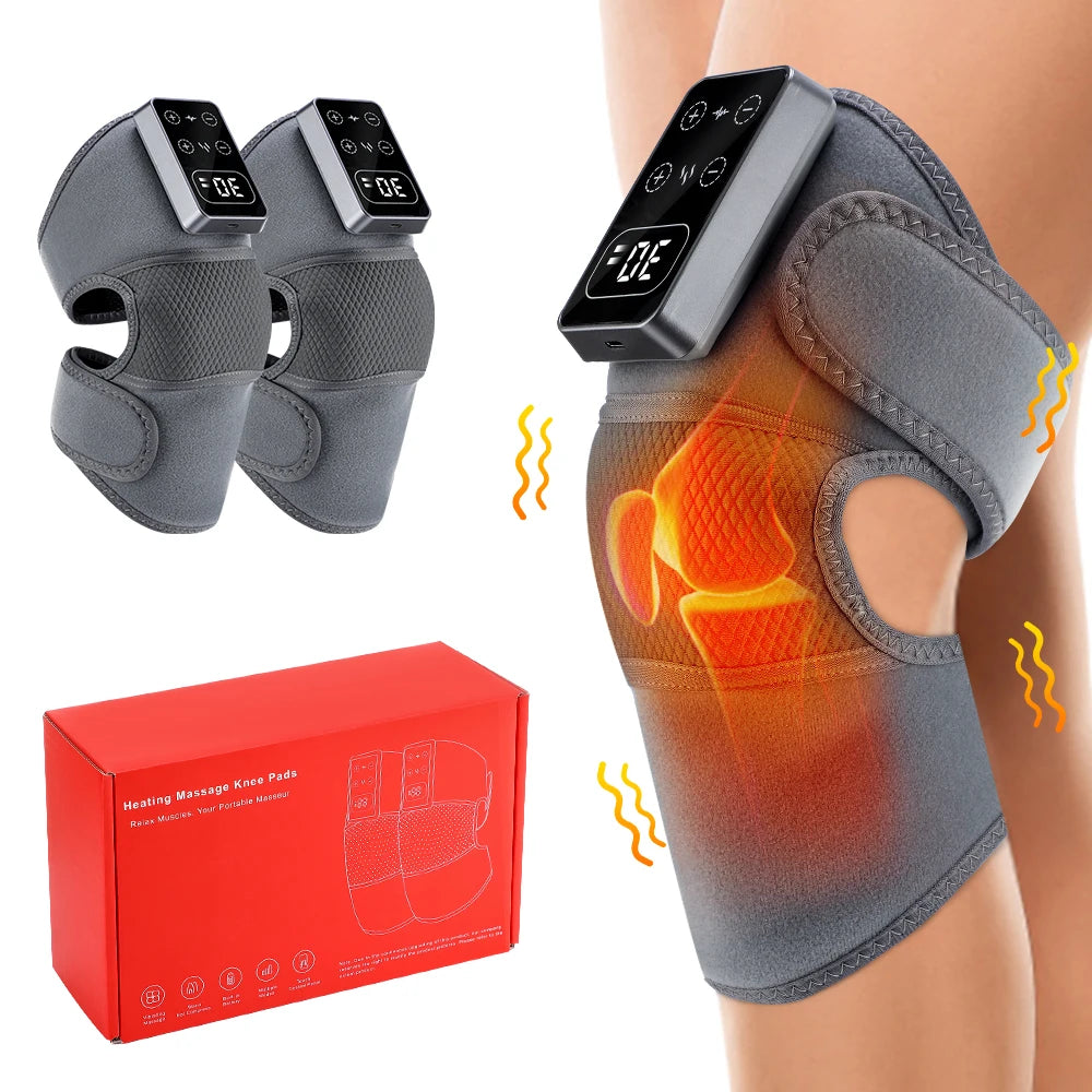 Knee Thermal Massager with Heat & Vibration