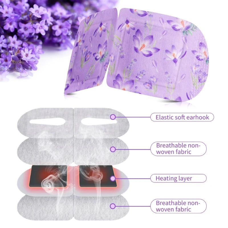 Lavender Scented Self-Heating Eye Masks