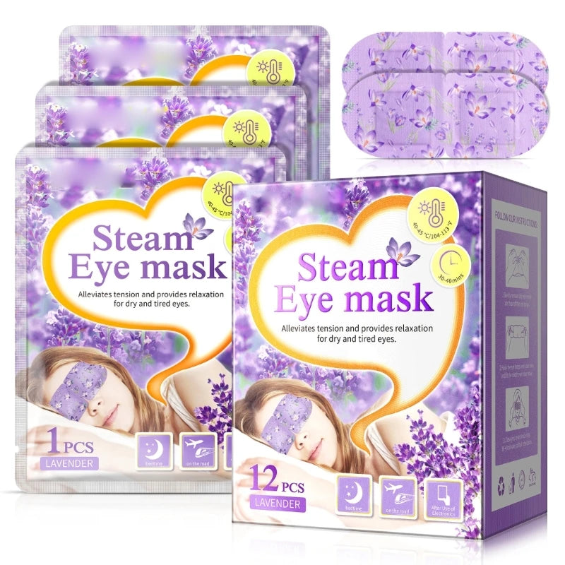 Lavender Scented Self-Heating Eye Masks