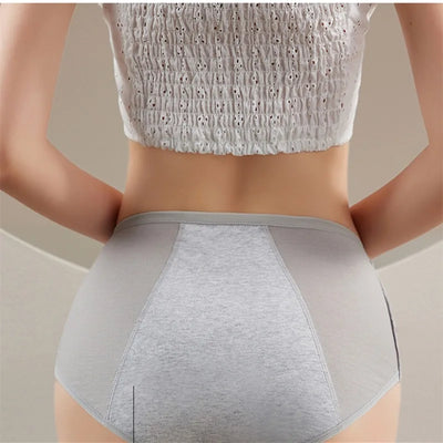 High Waist Leak-Proof Period Underwear – Cotton Menstrual Panties