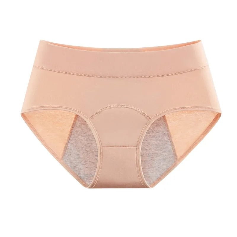 High Waist Leak-Proof Period Underwear – Cotton Menstrual Panties